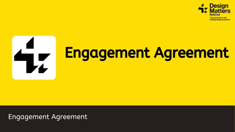 Building Designer Engagement Agreement without Insurance